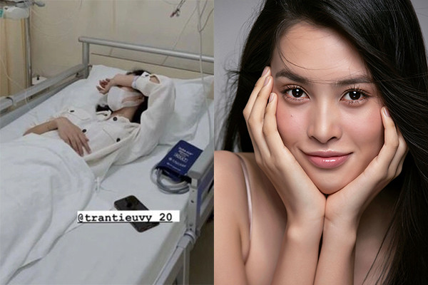 Xót xa Hoa hậu Tiểu Vy bị c.o gi.ật đến mức b.ất tỉnh, gặp ki.ếp nạ.n cận Tết, fan xanh mặt lo lắng cầu nguyện giúp nàng Hậu vượt qua thời gian tăm tối này