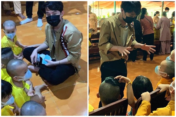 Jack gây xúc động với loạt ảnh từ thiện ở Bến Tre: ‘Nhìn các em nhỏ thiếu may mắn, không cha, không mẹ mà tôi đ.au lòng’