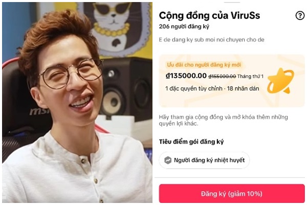 ViruSs quá khôn khi lôi drama với Ngọc Kem lên livestream liên tục, ai muốn trò chuyện phải nộp phí rất cao: Tính sơ sơ 1 tiếng anh thu về hàng trăm triệu đồng