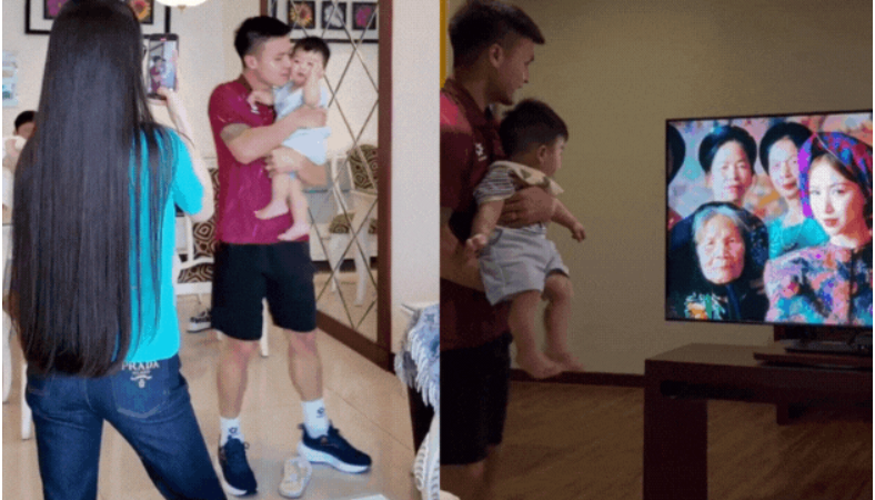 Vợ vừa bị đồn có líp nh.ú.n trong qu.án hát, Quang Hải đã cấp tốc làm ngay 1 việc cho con trai, thế này mới thấy anh quá cao tay