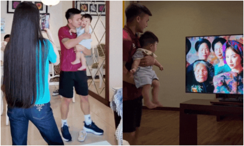 Vợ vừa bị đồn có líp nh.ú.n trong qu.án hát, Quang Hải đã cấp tốc làm ngay 1 việc cho con trai, thế này mới thấy anh quá cao tay