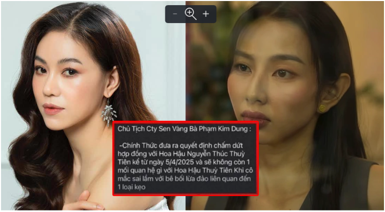 Xôn xao thông tin Bà Phạm Kim Dung tuyên bố chấm dứt hợp đồng với Thùy Tiên vì bê bối kẹo rau cùng với Quang Linh Vlogs? Khách hàng đã mua kẹo rau nay ồ ạt nhắn tin đòi ti.ền