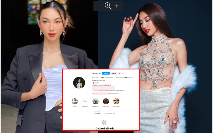 Hoa hậu Thuỳ Tiên chính thức khoá sạch tất cả các trang MXH, xóa hàng nghìn bài đăng trước đó: Có vẻ chuẩn bị theo chị em Rọt rồi
