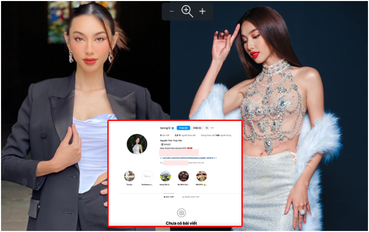 Hoa hậu Thuỳ Tiên chính thức khoá sạch tất cả các trang MXH, xóa hàng nghìn bài đăng trước đó: Có vẻ chuẩn bị theo chị em Rọt rồi