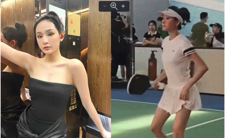 Hiền Hồ đang h.o.t nhất lúc này khi lại có c.ờ nh.í.p liên quan đến Pickleball, chiếc váy v.é.n v.é.n ch.ảy nư.ớ.c miếng