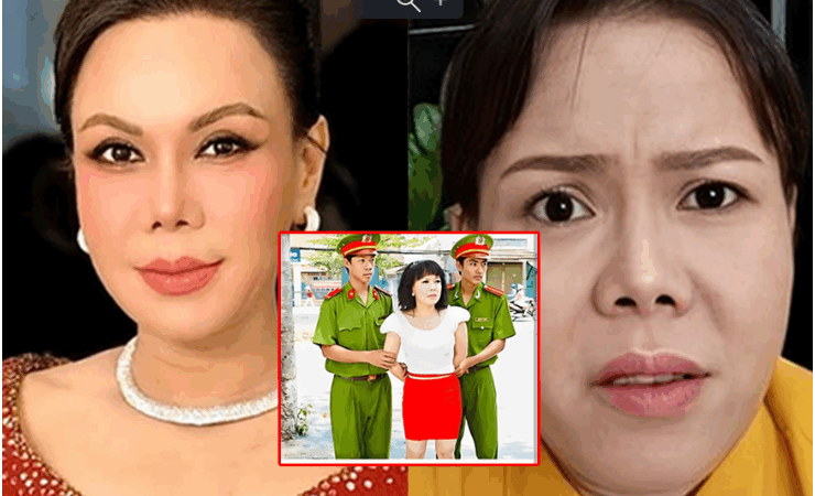 Rộ ảnh Việt Hương bị bắt còng tay, nghi giống Quang Linh Vlogs: Chính chủ phản ứng ra sao?