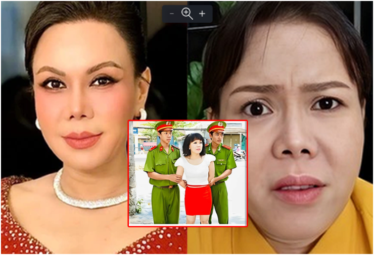 Rộ ảnh Việt Hương bị bắt còng tay, nghi giống Quang Linh Vlogs: Chính chủ phản ứng ra sao?