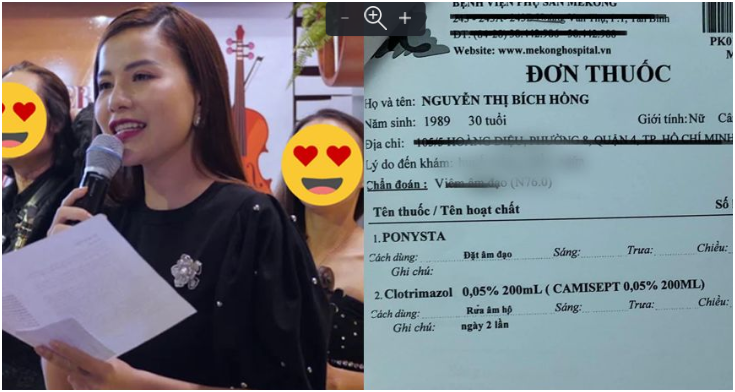 MC đài SCTV phát ngôn ph:ẫn n:ộ về lễ diễu binh, không những bị tố từng là ‘con giáp thứ 13’ mà còn xuất hiện ngập tràn MXH giấy khám được cho là của cô bệnh bị viêm ch.em ch.ép