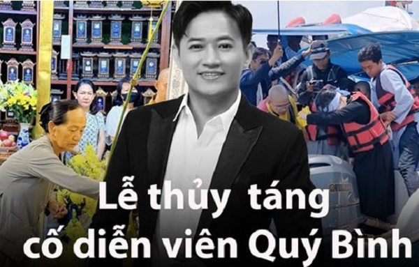 Toàn cảnh lễ thủy t.áng cố diễn viên Quý Bình ở biển Cần Giờ: Một hành trình tiễn biệt đầy nước mắt nhất lịch sử showbiz
