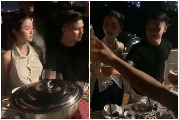 Viral vi.d.eo Chu Thanh Huyền mệt mỏi ngồi cạnh Quang Hải bên bàn nhậu sau loạt drama, sự thật là gì mà khiến ai cũng nhói lòng?