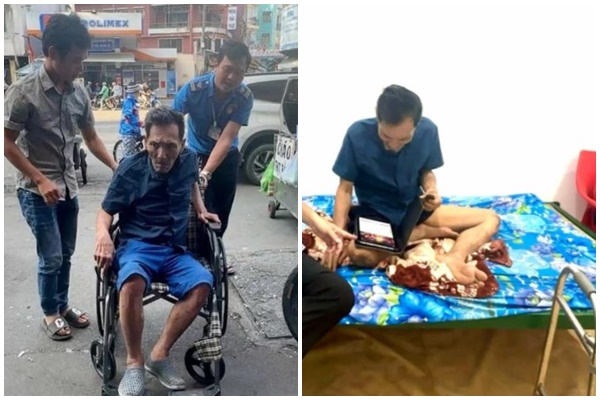 Thương Tín yếu đến nỗi không thể ph.ẫ.u thuật, đi lại phải nhờ gậy 4 chân, thời gian đếm từng ngày