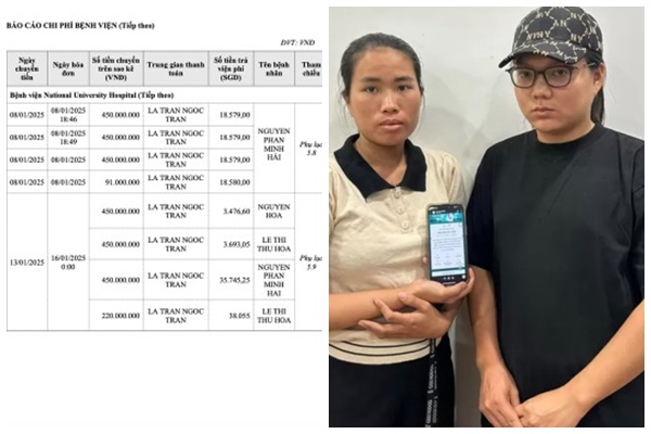 Dân mạng phát hiện Phạm Thoại liên tục chuyển ti.ề.n của MTQ cho chủ tài khoản ngân hàng tên LA TRAN NGOC TRAN chứ không phải mẹ Bắp