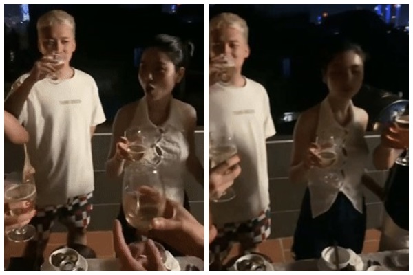 Thêm vi.d.eo Chu Thanh Huyền bên bàn nhậu sau loạt drama: Chị cũng chất lắm cơ!