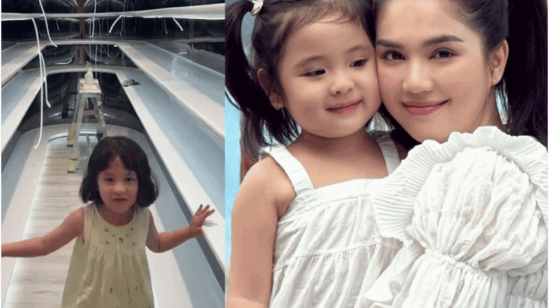 Chấn động: Sau thời gian trầm lắng, Ngọc Tri.nh đăng cl.i.p con gá.i 6 tuổi, lộ khung cảnh bên trong biệt thự 50 tỷ
