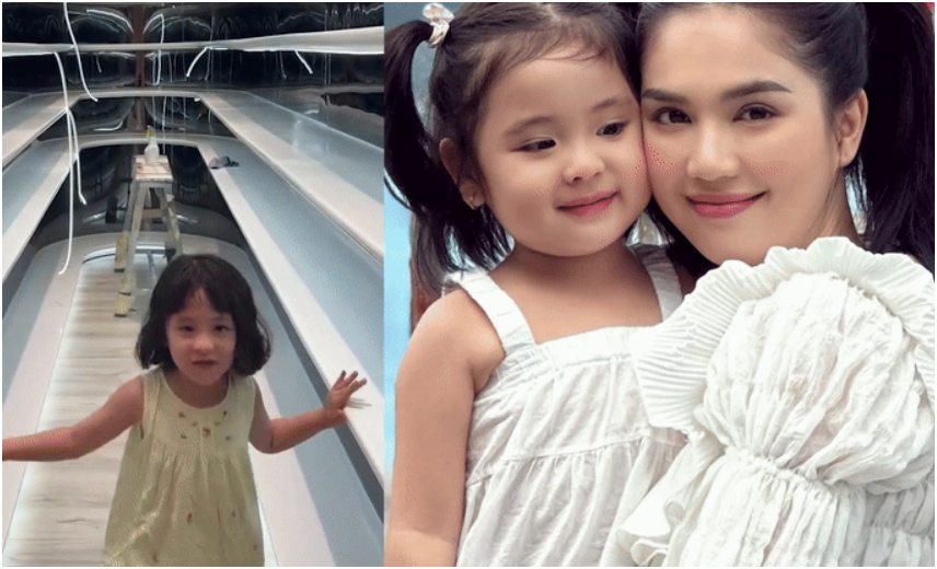 Chấn động: Sau thời gian trầm lắng, Ngọc Tri.nh đăng cl.i.p con gá.i 6 tuổi, lộ khung cảnh bên trong biệt thự 50 tỷ
