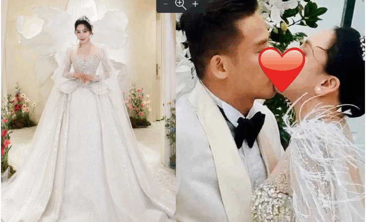 Đám cưới Hồ Quỳnh Hương bị bàn tán không hay khi cô dâu khoá môi chú rể tình tứ bị cho là quá đà không phù hợp
