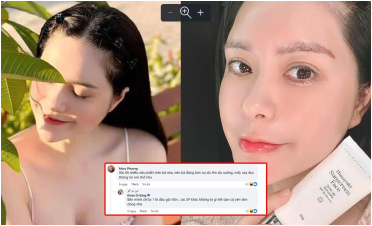 Cần xử phạt thật nặng Đoàn Di Băng khi cô liên tục lừ.a d.ối khách hàng, fan lo lắng về chất lượng của các sản phẩm khác thì chị cam kết: ‘Bên mình chỉ bị 1 lô dầu gội thôi , các SP khác không bị gì hết bạn cứ yên tâm dùng nha’