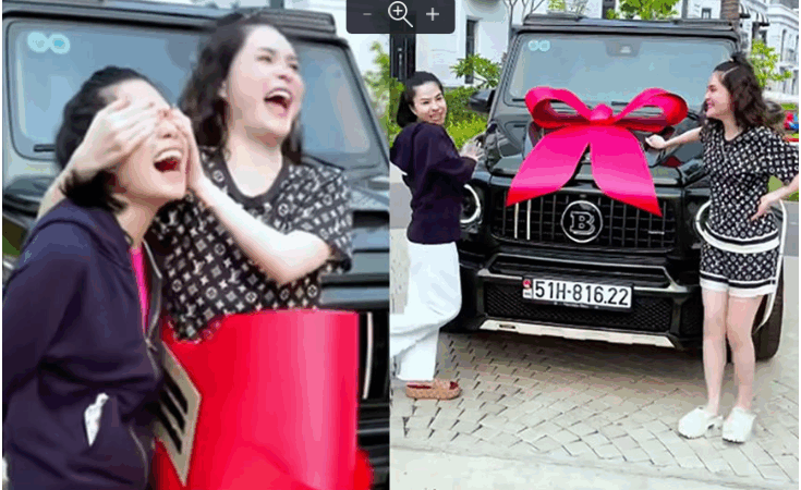 Hóa ra là làm màu lòe thiên hạ: Đoàn Di Băng nói tặng em G63 hơn 10 tỷ an ủi chuyện hiế.m mu.ộn, quay xong video nói ‘có tiền thì mỗi tháng trả chị 1 ít cũng được’