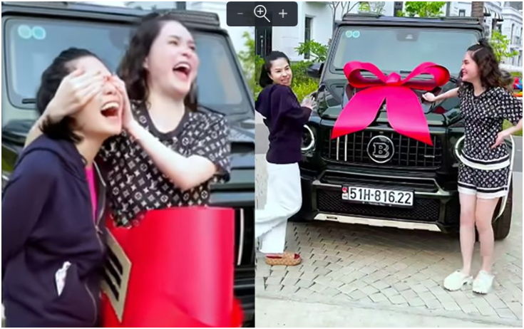 Hóa ra là làm màu lòe thiên hạ: Đoàn Di Băng nói tặng em G63 hơn 10 tỷ an ủi chuyện hiế.m mu.ộn, quay xong video nói ‘có tiền thì mỗi tháng trả chị 1 ít cũng được’