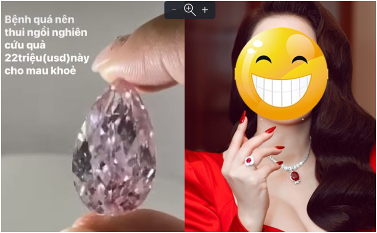 Showbiz Việt có nữ đại gia kim cương: Đựng đầy 5 két sắt, bị bệnh liền lấy viên hơn 500 tỷ đồng làm 1 việc khó ngờ: Cỡ bà Phương Hằng chỉ xách dép cho chị thôi