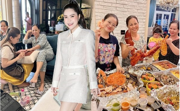 Sướng như giúp việc nhà Đoàn Di Băng: Hưởng lương hơn 100 triệu/tháng, thoải mái làm móng, thưởng thức toàn sơn hào hải vị như quý tộc