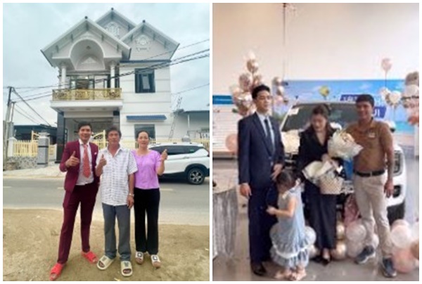 Tin được không, phụ hồ đầu tiên ở Việt Nam mua xe gần 2 tỷ, sống sang chảnh như vua chúa