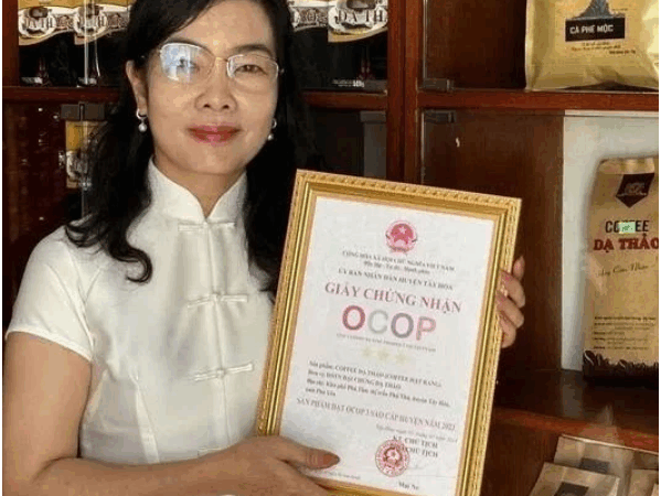 Cà phê Dạ Thảo bán 17 tấn hàng giả: Từng được vinh danh sản phẩm OCOP