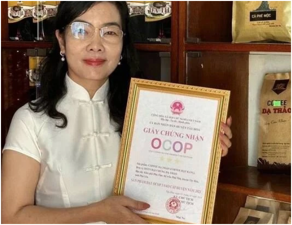 Cà phê Dạ Thảo bán 17 tấn hàng giả: Từng được vinh danh sản phẩm OCOP
