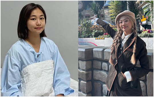 Em gái Ngân Hòa: ‘Mọi người phù hộ cho chị của em mau hết b:ệnh đi ạ. Để chị ấy khỏe chị ấy dắt em đi  nước ngoài chơi nữa ạ’