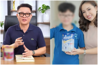 Từng nói nhờ sữa HIUP mà con anh cao lớn mỗi ngày, nay BTV Quang Minh lại tuyên bố kiện hãng sữa: ‘Chuyện gì thế này?’