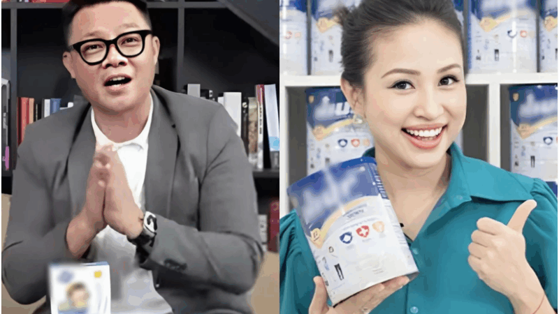 Thôi xong, quảng cáo sữa HIUP có thể  bị đối mặt với xử lý hình sự: “To:ang cho BTV Quang Minh và MC Vân Hugo”