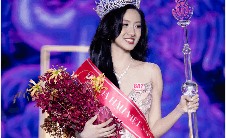 Tất tần tật về tân hoa hậu Hà Trúc Linh: “Không son phấn vẫn rất là đẹp, nhiều đại gia nhìn thấy là mê liền, học vấn còn đáng chú ý hơn nhiều”