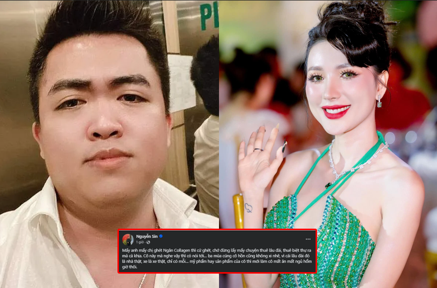 Nguyễn Sin khui quá khứ gây s:ốc của Ngân Collagen, hé lộ sự thật phía sau khối tài sản khủng khiến dân mạng ng:ã ng:ửa!
