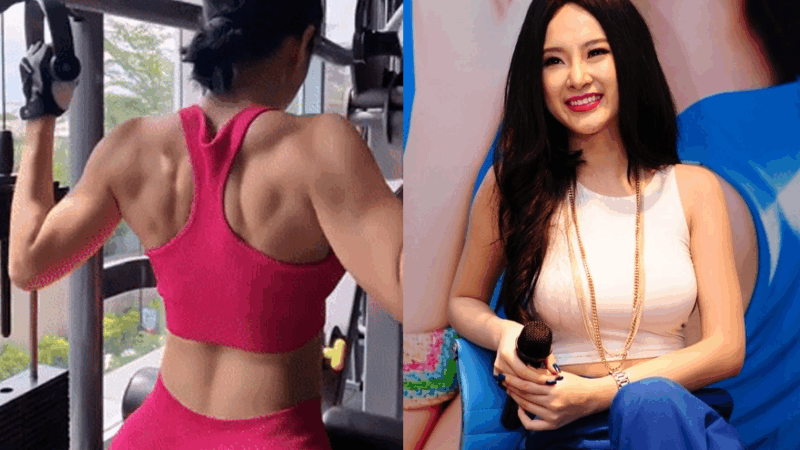 Angela Phương Trinh gây cho:áng với cơ lưng cuồn cuộn như lực sĩ – quay mặt lại còn khiến khối chị em ng:ợp th:ở: Còn đâu bà mẹ nhí ngày nào?