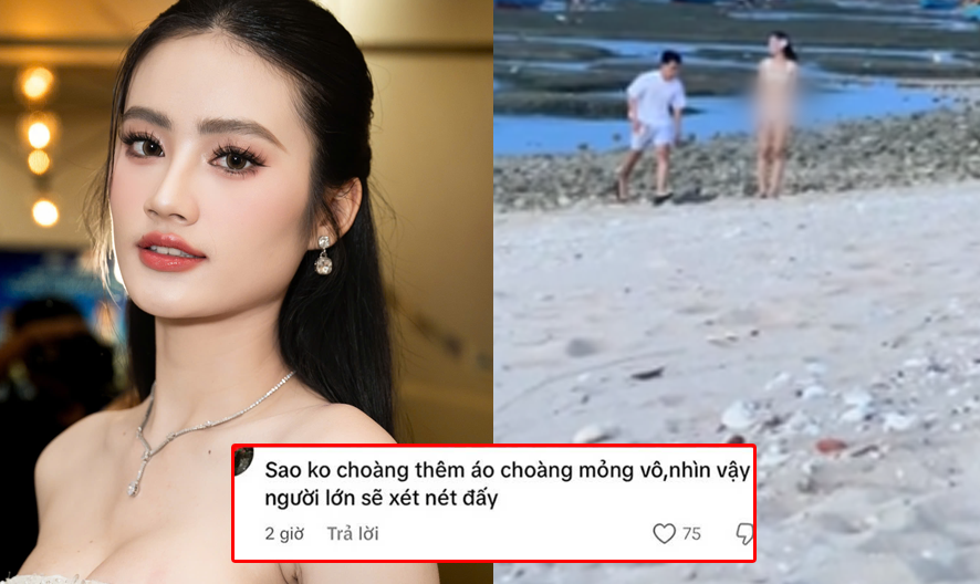 Bị ch:ê b:ai ăn mặc ph:ản c:ảm khi đi biển, HH Ý Nhi bật mood cực c:ăng khiến netizen c:ứng h:ọng: “HH gì mà ăn nói không khác gì dân chợ b:úa”