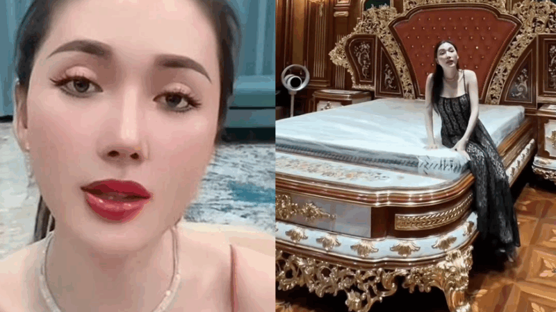 Liên tục bị cư dân mạng tố p:hông b:ạt từ nhà cửa đến tài sản, Ngân Collagen tung series biệt thự lộng lẫy khiến ai nấy trố mắt: ‘Anti-fan giờ nín họng chưa?’