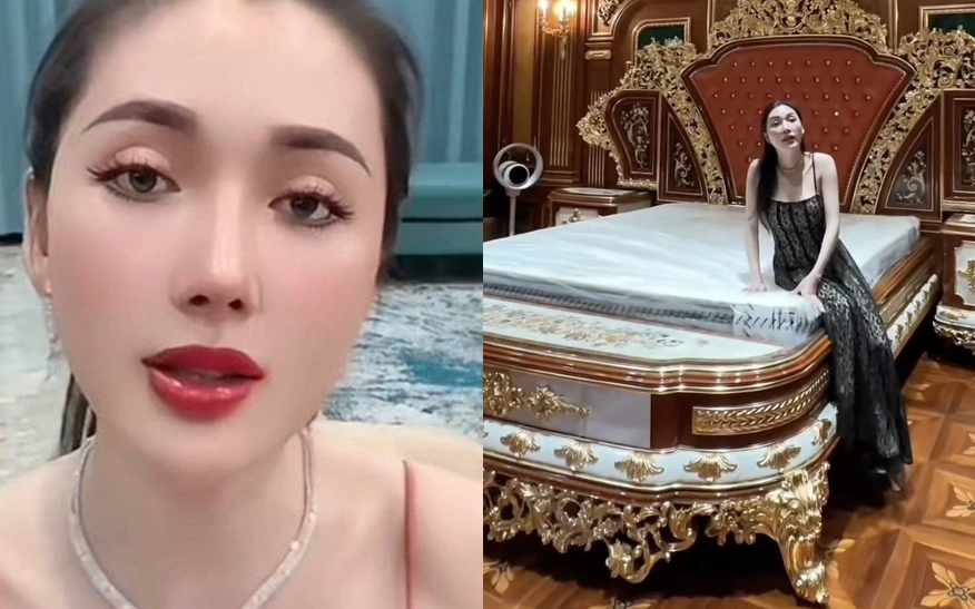 Liên tục bị cư dân mạng tố p:hông b:ạt từ nhà cửa đến tài sản, Ngân Collagen tung series biệt thự lộng lẫy khiến ai nấy trố mắt: ‘Anti-fan giờ nín họng chưa?’
