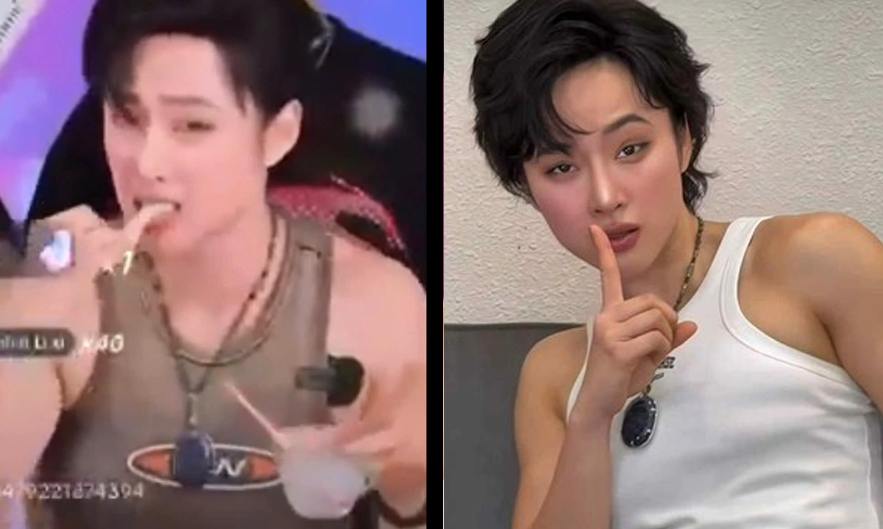 Angela Phương Trinh gây s:ốc khi ăn phôi mặt nạ dưỡng da, vừa nhai vừa khen: ‘Chưa thấy mặt nạ nào vừa ngon vừa tốt cho da như loại này. Quá đã!’
