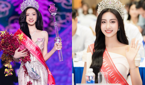 Bị chê ứng xử như học sinh tiểu học, Hà Trúc Linh vẫn lên ngôi Hoa hậu: Dân mạng gọi tên ‘m:ua giải’