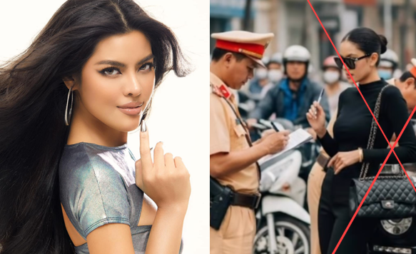 Chế ảnh Cảnh sát Giao thông để “đu trend”, Á hậu Lê Phương Thảo đối diện nguy cơ bị xử ph:ạt, thậm chí có thể… lãnh án t:ù tới 7 năm?