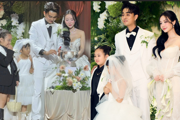Con gái Cindy Lư nghẹn ngào chúc mừng ngày cưới của mẹ và ba Đạt: “Chỉ cần gia đình mình hạnh phúc mãi mãi” – Hoài Lâm nghe chắc cạn lời!