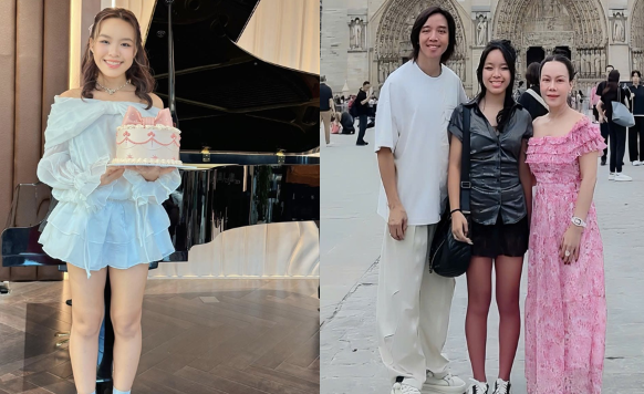 Ái nữ kín tiếng của Việt Hương gây bão ở tuổi 16: Vừa cao vượt mẹ, học giỏi lại xinh chuẩn hoa hậu tương lai!