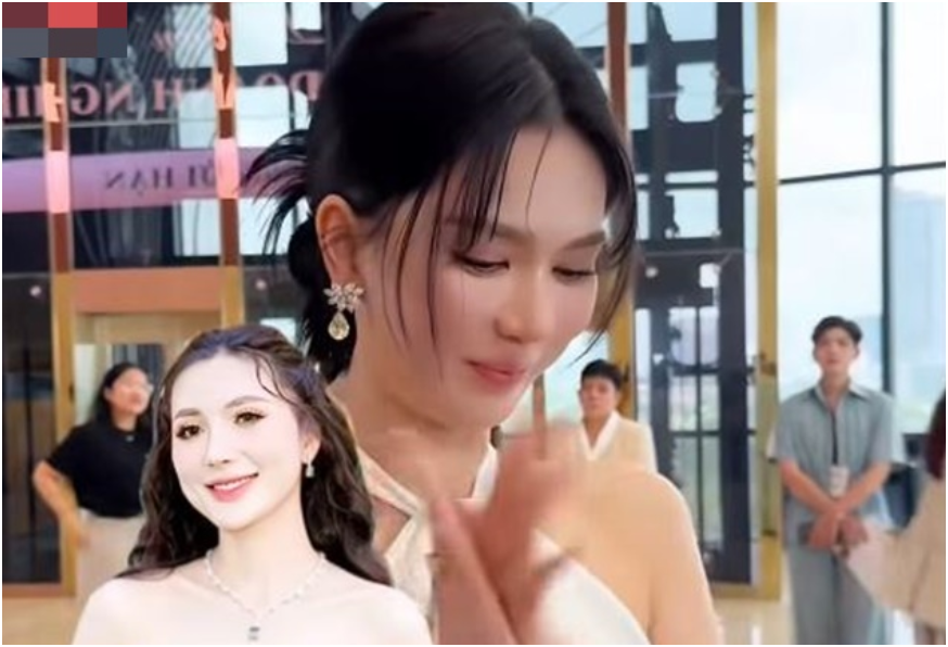 Ngọc Trinh chạy gấp khi có người hỏi về Ngân Collagen: ‘Biểu cảm trề môi gây chú ý’