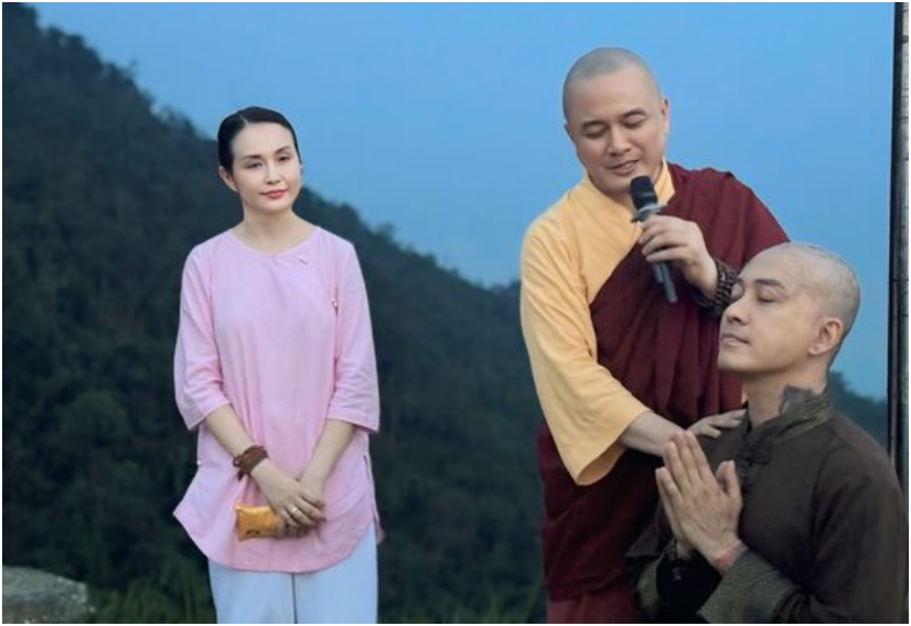 Tuấn Hưng bất ngờ cạo trọc đầu, chuẩn bị theo tu hành, tâm hướng phật, quả thật không ngờ