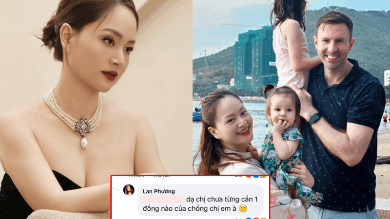 Bị nói sống b:ám chồng Tây mà còn không biết điều, Lan Phương phản pháo 1 câu khiến hội chị em vỗ tay rần rần!