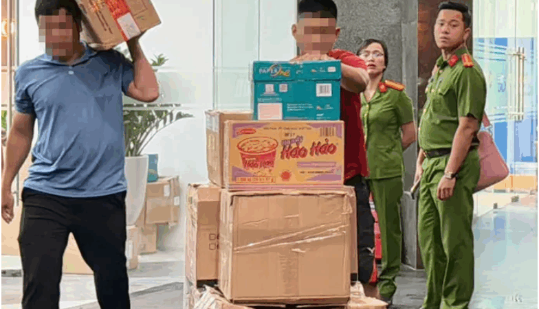 Công an huy động xe tải chở đầy thùng tài liệu rời khỏi công ty Shark Bình: “Thôi xong rồi… tới công chiện thật rồi!”