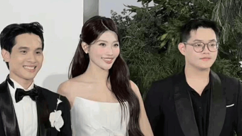 Nam thanh niên lạ mặt “đột nhập” đám cưới Á hậu Quỳnh Châu dù không được mời: Khi bị cô dâu phát hiện hỏi xin info thì vội khóa tài khoản!