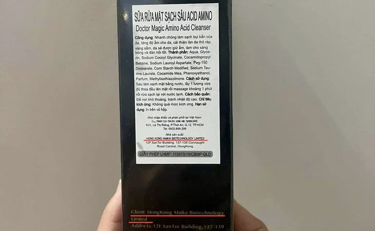 Lộ mánh khóe của bà Mailisa: Mỹ phẩm đội giá cao ngất nhưng bao bì né sạch chữ “Trung Quốc”, chỉ dám để tên công ty sản xuất!