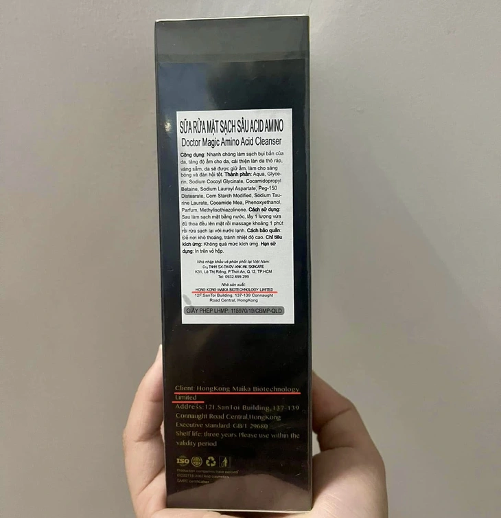 Lộ mánh khóe của bà Mailisa: Mỹ phẩm đội giá cao ngất nhưng bao bì né sạch chữ “Trung Quốc”, chỉ dám để tên công ty sản xuất!