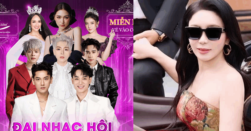 Choáng với mức cát-xê Mailisa chi cho ca sĩ tại các concert: Tiền cao tới mức ca sĩ nào mà từ chối cho nổi